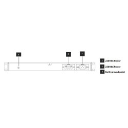 WDS1U4PGE 1U 4PON GEPON OLT, Chipset Cortina CS8032, CLI, WEB, SNMP management