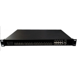 WDS1U8PGE 1U 8PON GEPON OLT, Chipset Cortina CS8032, CLI, WEB, SNMP management