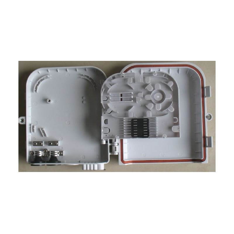 Wodaplug outdoor 8 port splitter FTTH PON BOX WDP0208B for mini PLC splitters