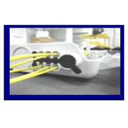 Wodaplug outdoor 8 port splitter FTTH PON BOX WDP0208B for mini PLC splitters