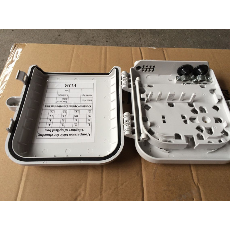 Wodaplug outdoor 8 port splitter FTTH PON BOX WDP0208B for mini PLC splitters