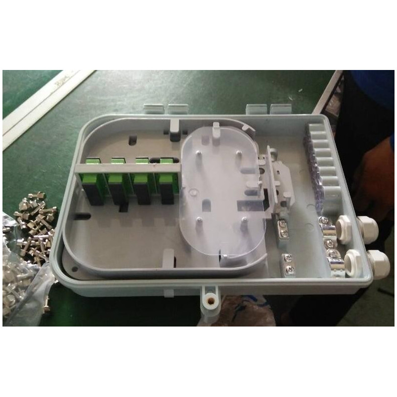 Wodaplug outdoor 16 port splitter FTTH PON BOX WDP02016B for mini PLC splitters