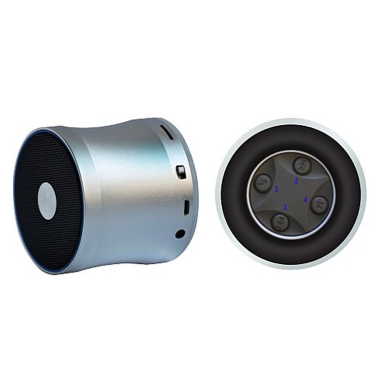 Wodasound ® REACTOR MY06E, laděný Exclusive Sport Super Bass BT reproduktor + MP3 (SD slot) - Black