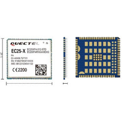 Quectel EC25 miniPCIe - optimized LTE Cat 4 Module EC25-E EUROPE EMEA version