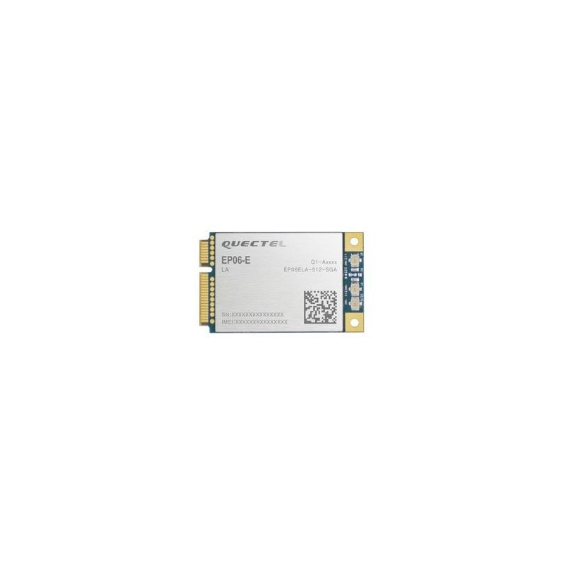 Quectel EP06 miniPCIe - optimized LTE Cat 6 Module ver EP06-E version for EU, AU, BR , LTE-A (5G GSM) ready