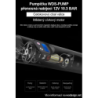 Pumpička na kola 7 v 1 WDS-PUMP přenosná nabíjecí 12V 10.3 BAR s LCD digitálním displejem 12V a nástavci - Auto kolo člun