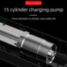 Pumpička na kola WDS-PUMP/X1 přenosná nabíjecí 12V 10.3 BAR s LCD digitálním displejem 12V a nástavci - Auto kolo člun