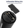 Pumpička na kola WDS-LOCKIT přenosná nabíjecí 12V 10.3 BAR s LCD digitálním displejem 12V a nástavci - Auto kolo člun