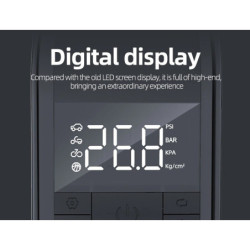 Pumpička WDS-PUMP/PAINT-IT přenosná nabíjecí 12V 10.3 BAR s LCD digitálním displejem 12V