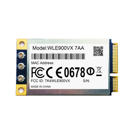 QCA9880 WLE900VX - 7A miniPCIe module, Qualcomm, 802.11ac, 2,4/5GHz, 3x3 MIMO, reference XB140 design, Compex