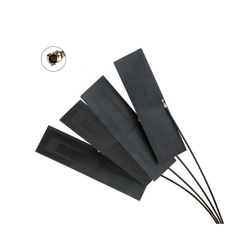 Wodaplug Whip3 3dBi Passive GSM LTE 5G 4G PCB FPC Antenna with pigtail i-pex4 for MHF4 M.2 LTE modules