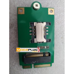 M.2 B Key to Mini PCI-E Adapter Converter Card with SIM Card Slot for Sierra Wireless , Quectel modem or SIM by wodaplug.com