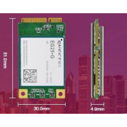 Quectel EG25-G Mini PCIe IoT/M2M-optimized LTE Cat 4 Module