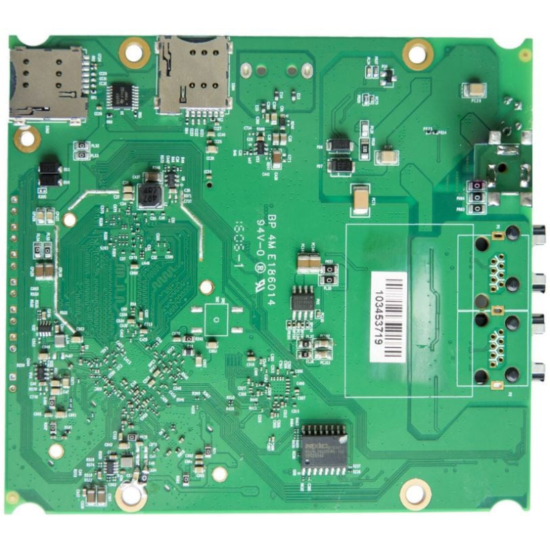WPJ428 Multi-function IPQ4028 Embedded Board, 710MHz CPU / 2x GE Port / Dual Band 802.11ac Wave 2, LTE Gateway