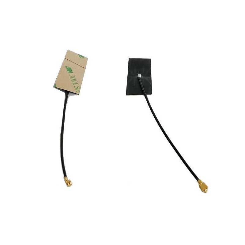 524WiFi internal FPC Dual Band 5dBi Antenna , 2.4 / 5 GHz , with cable, ufl IPEX 1 connector