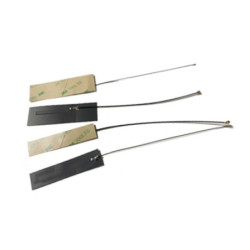 524WiFi internal FPC Dual Band 5dBi Antenna , 2.4 / 5 GHz , with cable, ufl IPEX 1 connector