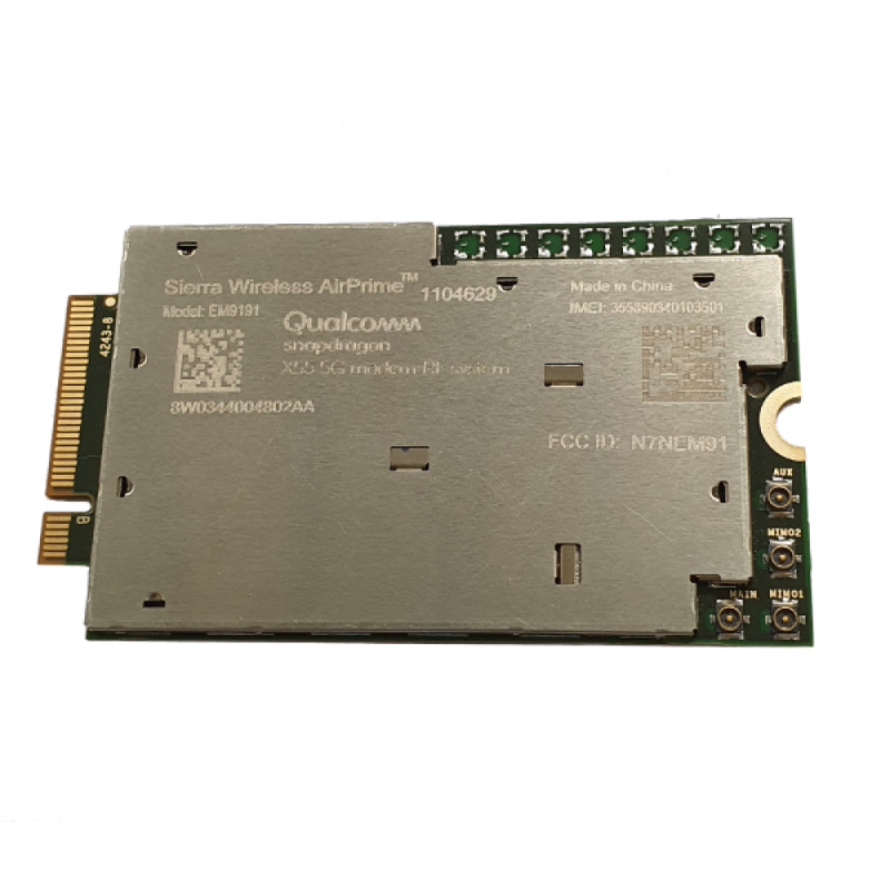 Qualcomm SDX55 Sierra AirPrime EM9190 5G NR Sub-6 GHz Module