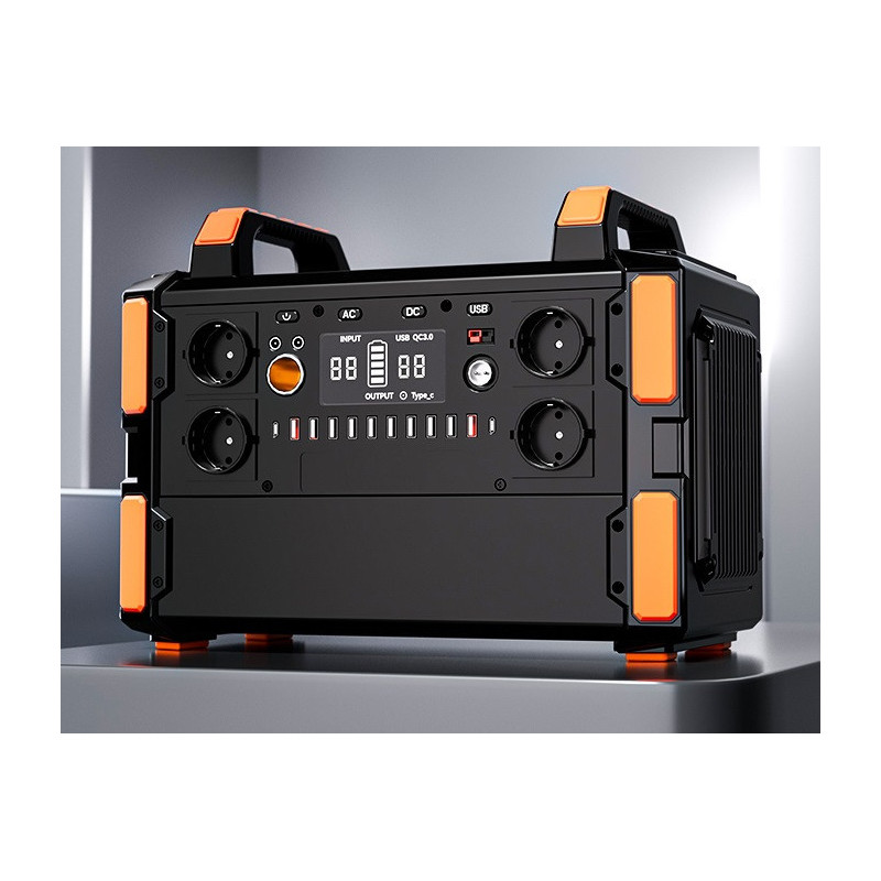 WDS F132 ProPlus LiFePO4 Portable Power Station – 1,041.6 Wh / 1,000W