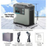 Multifunkční akumulátor elektřiny powerstation solární centrála výkonová baterie a záložní zdroj WDS SolarPowerBox 2200W ProPlus
