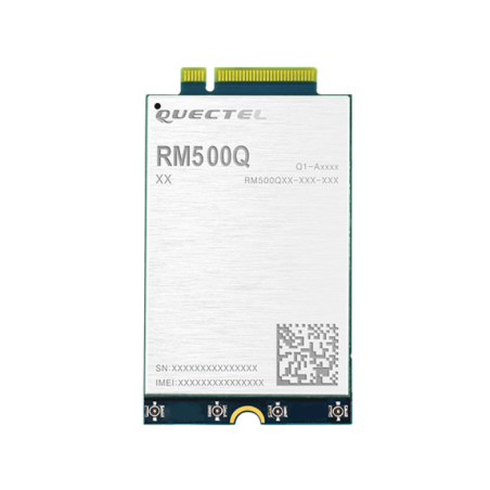 Quectel RM500Q-AE 5G NR global module 3GPP Release 15 NSA/SA operation, Sub-6 GHz M.2 socket
