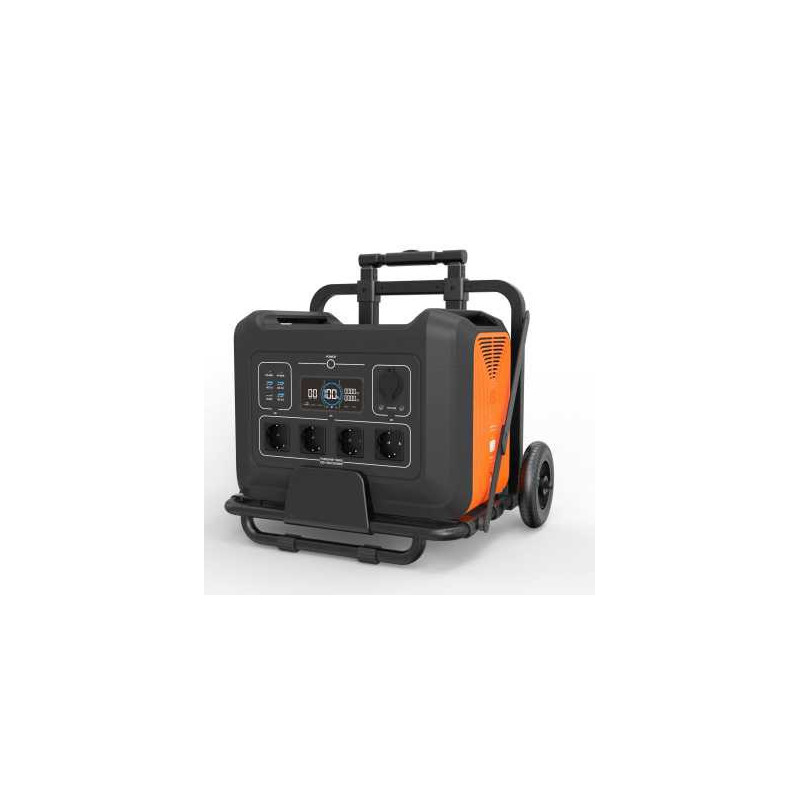 Generátor elektřiny solární, duální solární centrála, výkonová baterie a záložní zdroj elektřiny WDS SolarDozer 2400W 2x2 IN