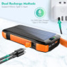 Wodasport SolarDozer WDSWF33W Solar Power Bank – 20,000 mAh