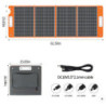 WDS 100W Portable Folding ETFE Solar Panel