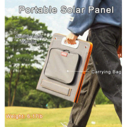 WDS 100W Portable Folding ETFE Solar Panel