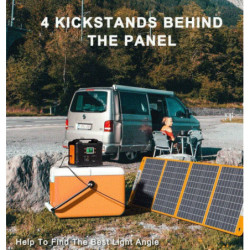 WDS 100W Portable Folding ETFE Solar Panel