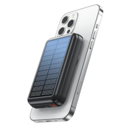 WDS20W MagSafe Solar Power Bank – 9,000 mAh, PD 20W, 15W Wireless