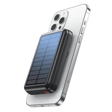 WDS20W MagSafe Solar Power Bank – 9,000 mAh, PD 20W, 15W Wireless