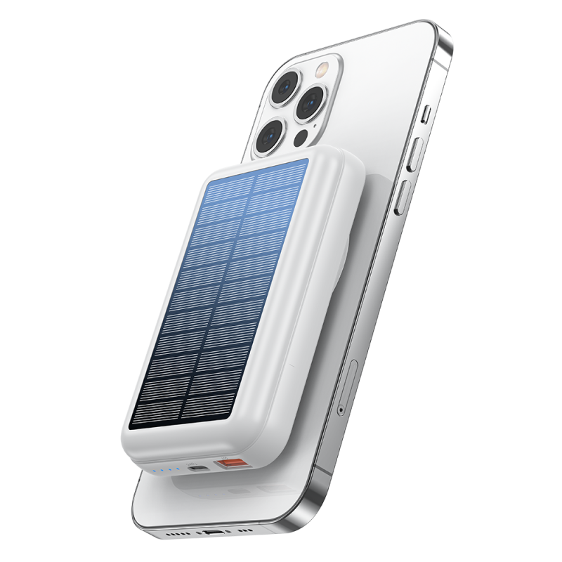 WDS20W MagSafe Solar Power Bank – 9,000 mAh, PD 20W, 15W Wireless