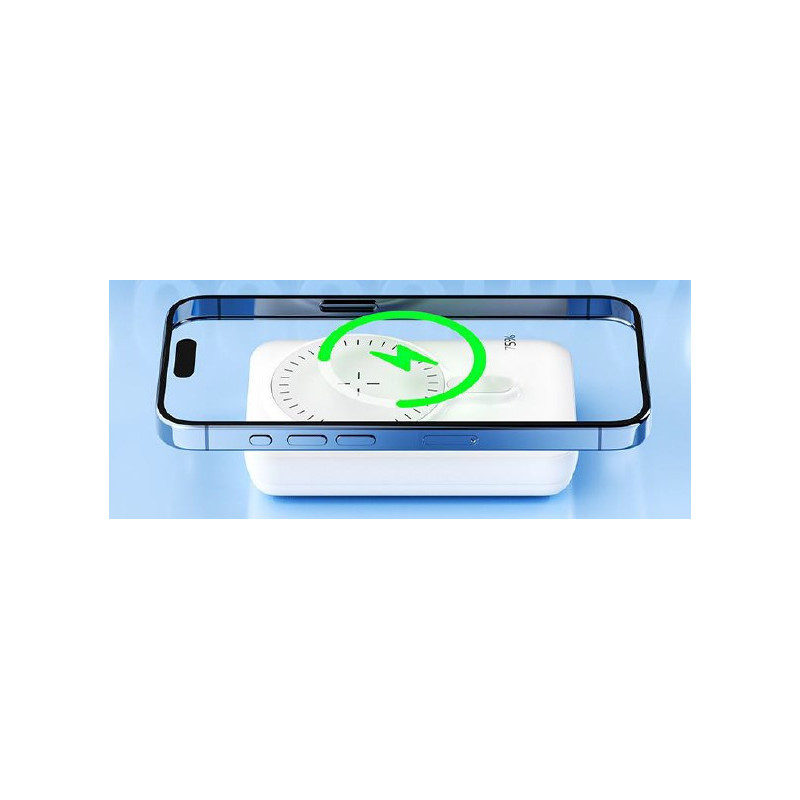 MagSafe powerbanka WDS20W-MAGSAFE partylife social networking™ 9000 mA/h Solar Super Fast QC 3 SCP 22.5W