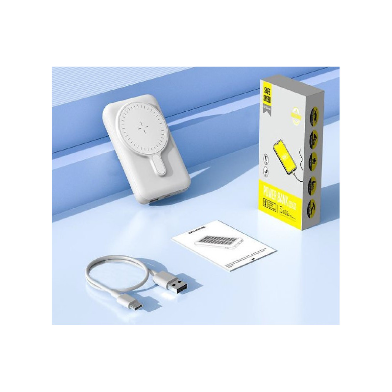 MagSafe powerbanka WDS20W-MAGSAFE partylife social networking™ 9000 mA/h Solar Super Fast QC 3 SCP 22.5W