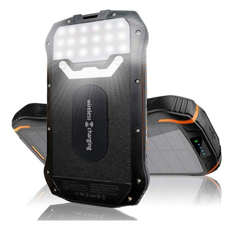 Wodasport SolarDozer I-268WF Solar Power Bank – 25,000 mAh