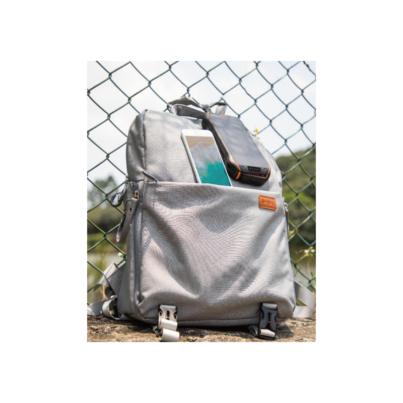Wodasport® SolarDozer I-268WF FastCharge, Outdoor Adventure™ 25000 mA/h Solární Powerbanka, QCh 3.0, bezdrátové nabíjení