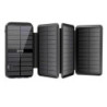 Wodasport® SolarPanels Outdoor Adventure™ B16P4 Fast Charge 16000 mAh 4 x solar panel 1.3Ah solární powerbanka