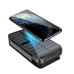 Wodasport B16P4 Folding Solar Power Bank – 16,000 mAh / 4 Panels