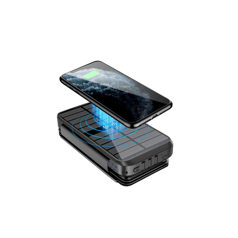 Wodasport® SolarPanels Outdoor Adventure™ B16P4 Fast Charge 16000 mAh 4 x solar panel 1.3Ah solární powerbanka