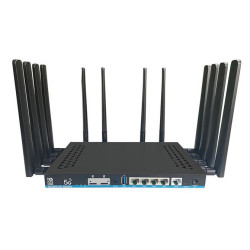 ZBT Z8102AX-M2-T 5G/4G WiFi 6 AX3000 Router Dual SIM Gigabit LAN MESH kovovy obal 13 anten