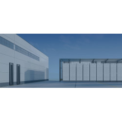 Systém Dyness STACK100; prodává se SBDU100 se základnou, moduly S51100 nejsou součástí