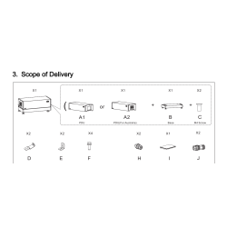 BYD Battery-Box Premium LVS PDU a základna 12940054-00