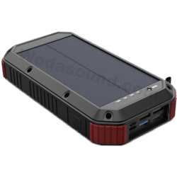 Wodasport SolarDozer X30 Solar Power Bank – 30,100 mAh