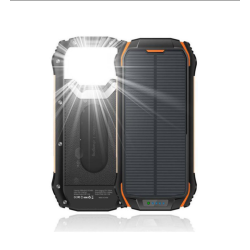 Wodasport® SolarDozer I-250WF FastCharge, Outdoor Adventure™ 25000 mA/h, quick charge 3.0, Wireless Charing, IP66