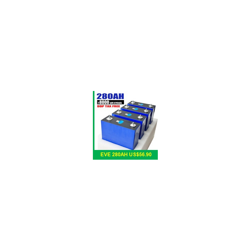 EVE LiFePO4 cell 3.2 V 280 Ah – AVEPOWER