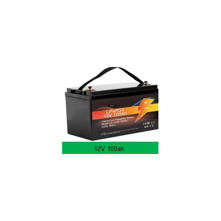 AVEPOWER 12 V 100 Ah LiFePO4 leisure battery