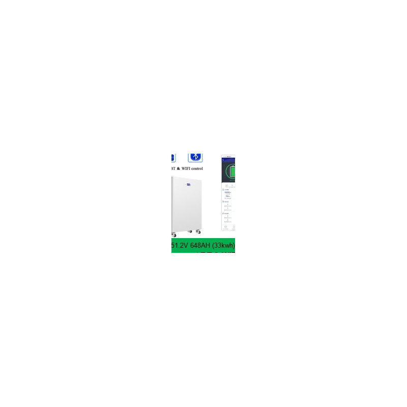 AVEPOWER LiFePO4 baterie pro fotovoltaiku 33,18 kWh 648 Ah