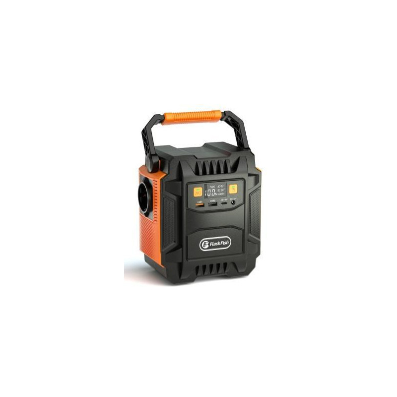 FlashFish A201 Portable Power Station — 200 W, 172.8 Wh