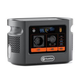 FlashFish E106B — přenosná nabíjecí stanice 600 W, 384 Wh
