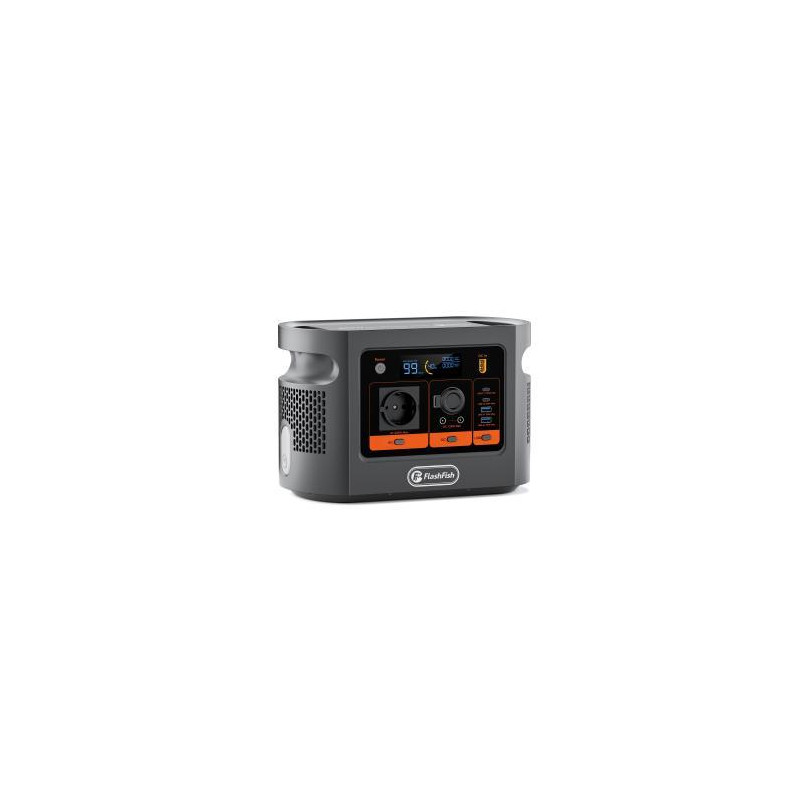 FlashFish E106B Portable Power Station — 600 W, 384 Wh